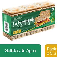 GALLETITAS DE AGUA LA PROVIDENCIA  3 X    303GRS oferta